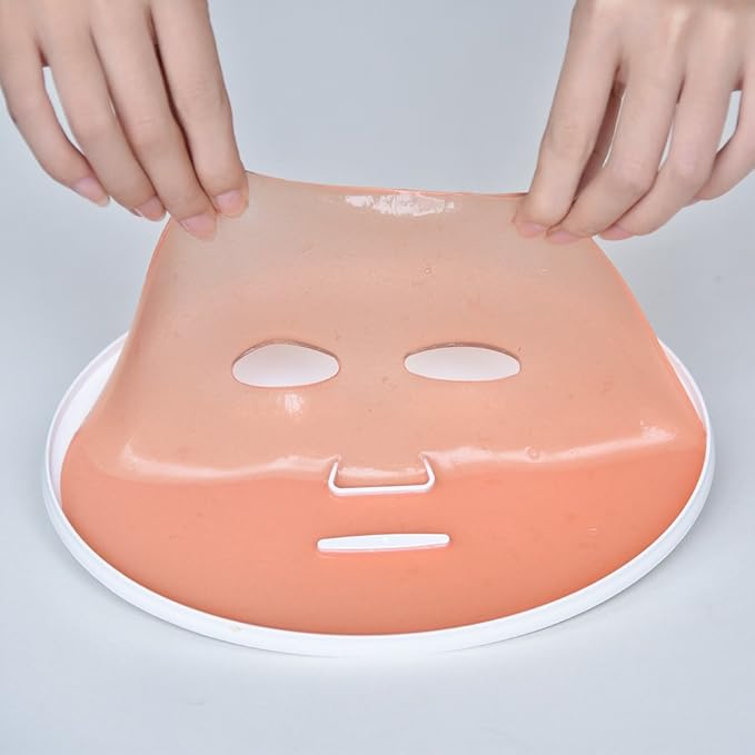 DeMoce Face Mask Maker Facial Mask Machine with 32 Counts Collagen Pills Make Your Own Face Masks Kit Home Automatic DIY Face Mask Maker Facial Cream Maker Gifts for Women Girls