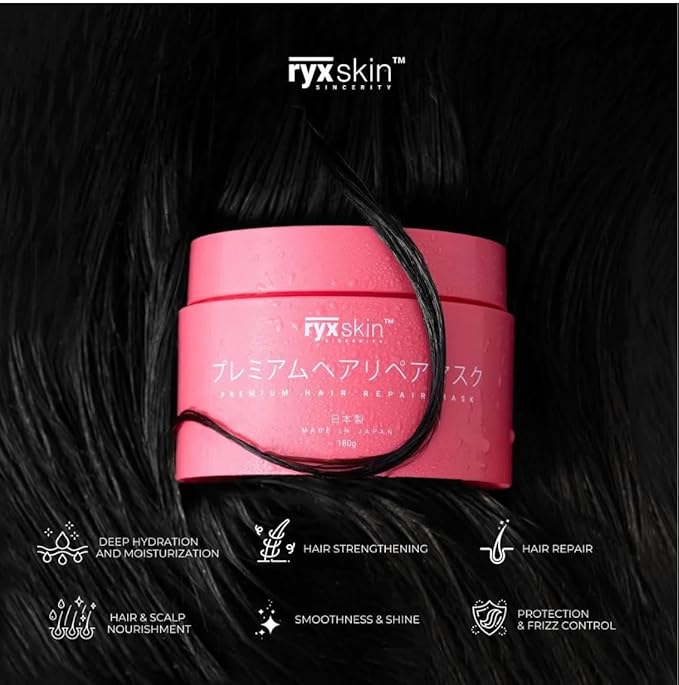 Premium Hair Repair Mask 180g Japan Made Ryxskin