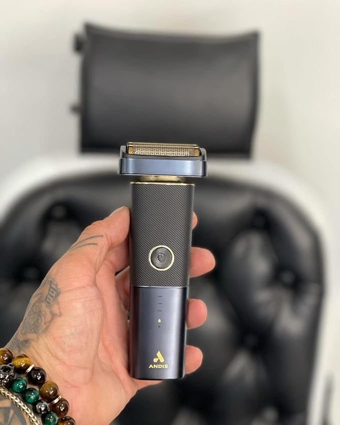 Andis 17300 reSURGE Electric Lithium Titanium Precision Foil Wet/Dry Rechargeable Shaver Black