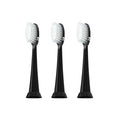 TAO Clean Umma Diamond Sonic Toothbrush Replacement Heads (3-Pack) ? Replacement Heads for the TAO Clean Electric Toothbrush and Docking Station Black