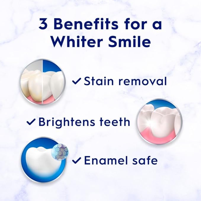 Crest 3D White Whitening Therapy Charcoal Deep Clean Invigorating Mint Teeth Whitening Toothpaste 4.6 oz Pack of 3 Anticavity Fluoride Toothpaste Gently Brightens Teeth Strengthens Enamel