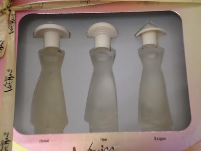 Miss Vietnam-hanoi Hue and Saigon 3 Mini Perfume Set 8ml/0.27 Fl Oz Each