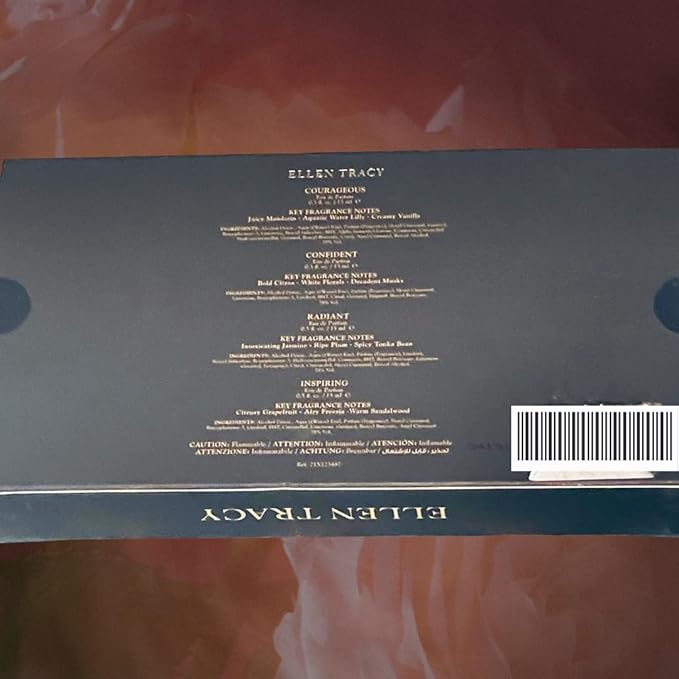 Generic Women's Fragrance Gift Set 4 Piece Courageous Confident Radiant Inspiring