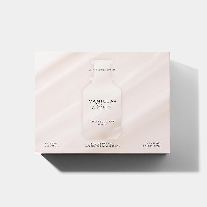 Michael Malul Vanilla + Cr?me Eau de Parfum Gift Set - 100ml | 10ml
