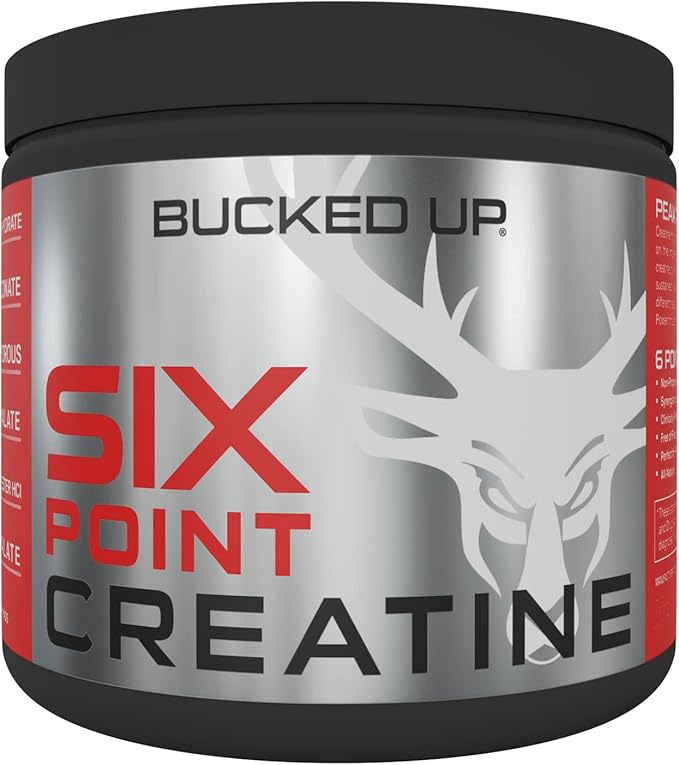 Bucked Up Six Point Creatine??Six Types of Creatine - for Men and Women