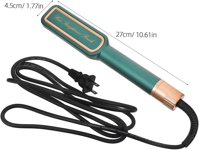 Beaupretty Adjustable Temperature Hair Straightener for Women Flat Fast Heating Lightweight Hair Types and to Use