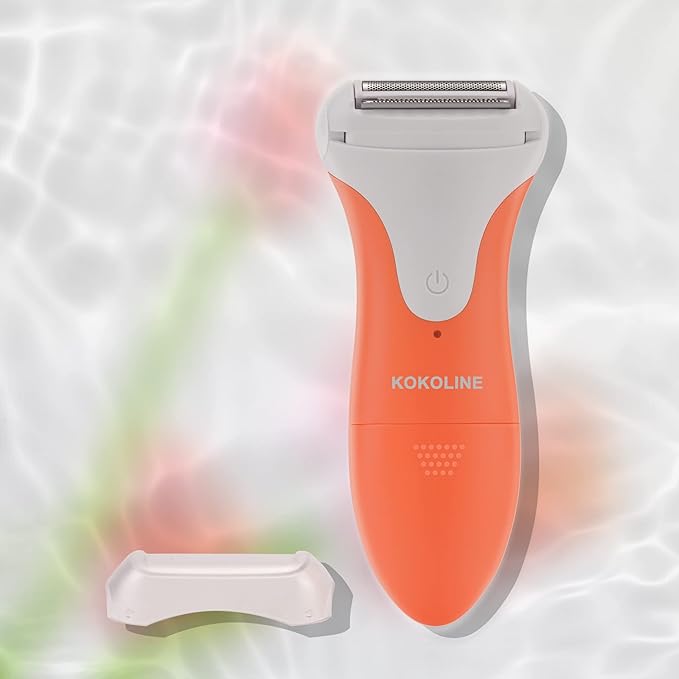 Women's Electric Shaver &amp TrimmerWet Dry Painless Razor for LegsBikini Underarms Hypoallergenic Foil Shaver with Bikini TrimmerCordless Waterproof for Shower Travel Giftcrous/iu8n