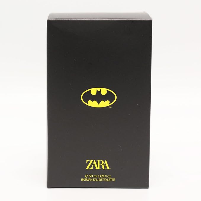 Zara Batmen DC Comic Cologne for Kids Bold &amp Adventurous Amber Fragrance with Mandarin Musk &amp Spicy Notes Scent Perfume Eau de Toilette EDT 50ml (1.69 fl. oz)