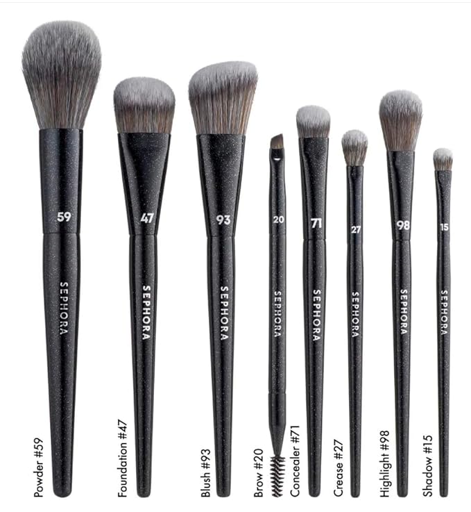 SEPHORA COLLECTION PRO 8-Piece Face &amp Eye Brush Set