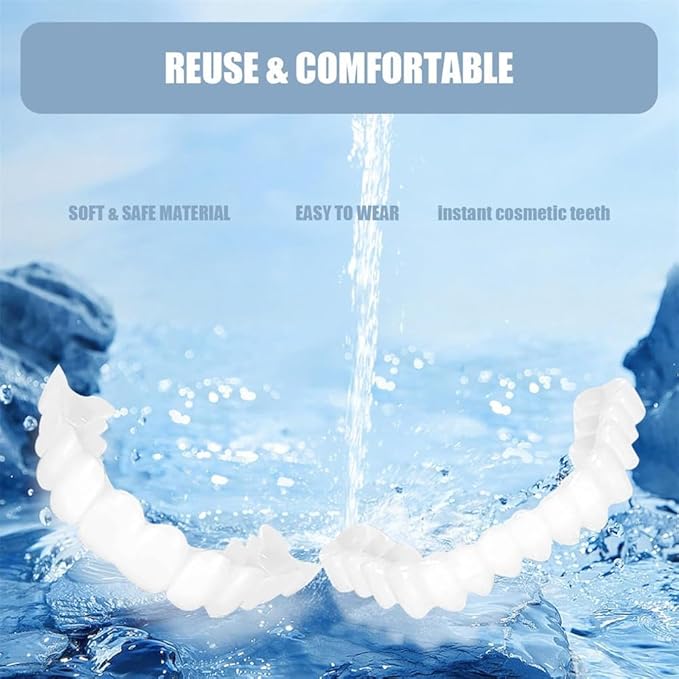 2 Pairs Adjustable Nature and Comfortable Top and Bottom Regain Confidence Top and Bottom for Men and Women(White)