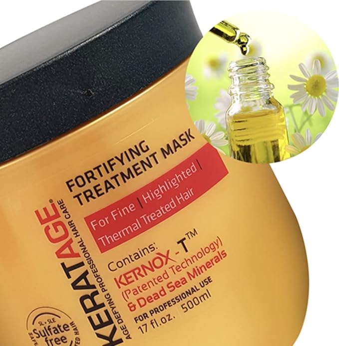 Fine- Highlighted Hair - Thermal Treated Hair Sulfate Free Products (Treatment Mask)