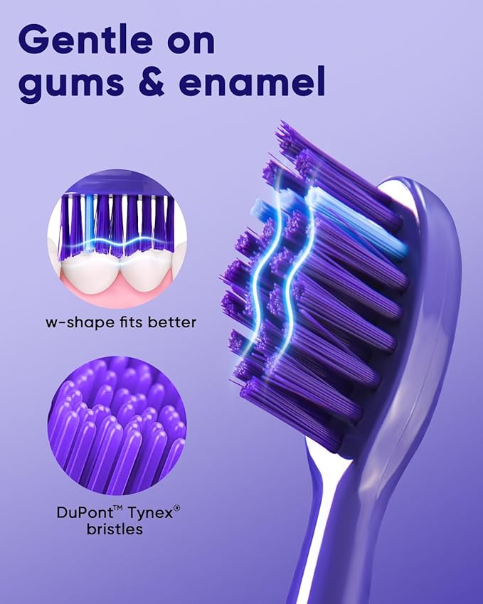 MySmile DY156 Electric Toothbrush for Adults Rechargeable Sonic Battery Toothbrush Portable with 3 Brush Heads 2 Mins 5 Modes Smart Timer 45000VPM One Charge for 60 Days