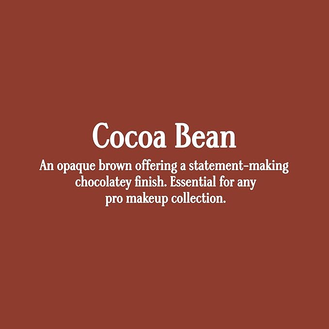 Gerard Cosmetics Color Your Smile Lip Gloss Cocoa Bean Super Pigmented Brown Lip Gloss with LED Light and Mirror Shiny Finish Hydrating Brown Lipstick Cruelty Free and Made in USA