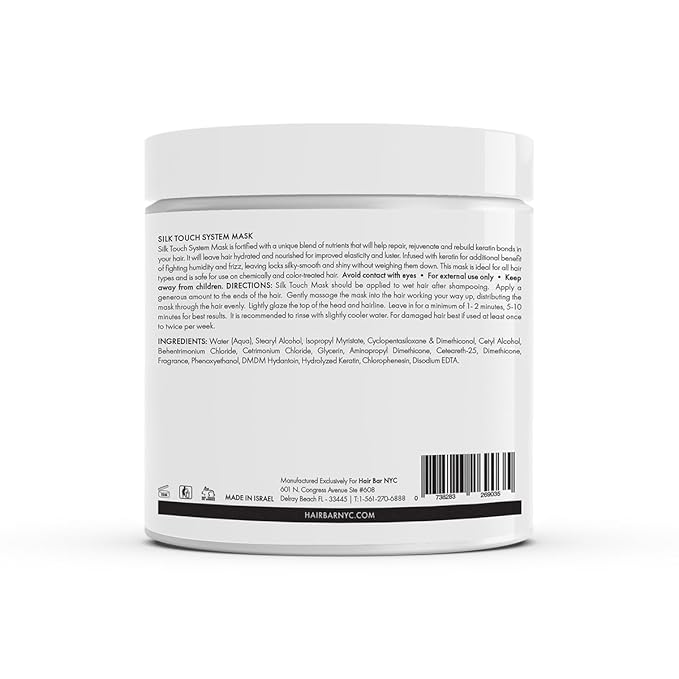 Silk Touch System Mask 500ml 16.9oz Repairs instantly in 60 Seconds -INFUSED With The Highest Amount of Keratin Possible