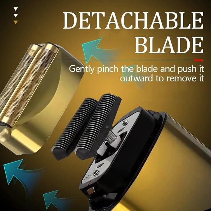 Men's Shaver Hair Rechargeable Beard Foil Razor For Men Bald Head Shaving For Men Machine