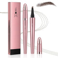 2026 New Microblading Eyebrow Pen Waterproof Eyebrow Pencil Eye Brow Pen with 4 Tip Premium Natural Magic Eyebrow Makeup Fine Stroke Contouring Pencil Long-Lasting Stay on All Day (Dark coffee)