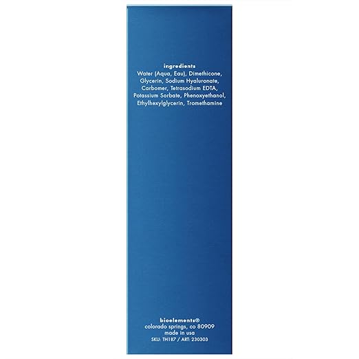 Bioelements Moisture x10 - 1 fl oz - Super-Hydrating Hyaluronic Acid Facial Serum - For Dry &amp Combination Skin Types - Vegan Gluten Free - Never Tested on Animals