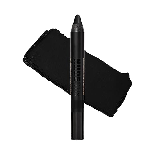 Nudestix Magnetic Matte Eye Color ? 3-in-1 Long-Wear Cream Eyeshadow Pencil Eyeliner &amp Primer | Waterproof Budge-Proof Matte Finish | Vegan &amp Cruelty-Free Eye Makeup