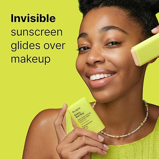 Dr.Jart+ Every Sun Day Invisible Korean Priming Sunscreen Stick SPF 40 with Hyaluronic Acid | Glides Over Makeup | Korean Skincare | Travel Size 0.67 Ounce