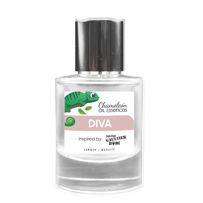 Generic Chameleon-Diva-oil based essence- inspired en Divine Jean Paul-Women-1.7 Oz 50 ml