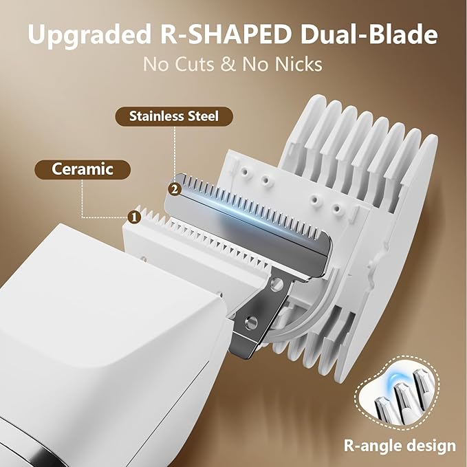 Bikini Trimmer for Women - Painless Waterproof Electric Razor Remover Foil Shaver for Leg Body Armpit &amp Facial Hair Cordless with Ceramic BladeUSB Charging Dock Travel Size Gifts for Her Iv