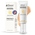 Face Sunscreen For Women - Tinted Sunscreen for face - Face Moisturizer With SPF 50 -Travel Toiletries. 50 ml