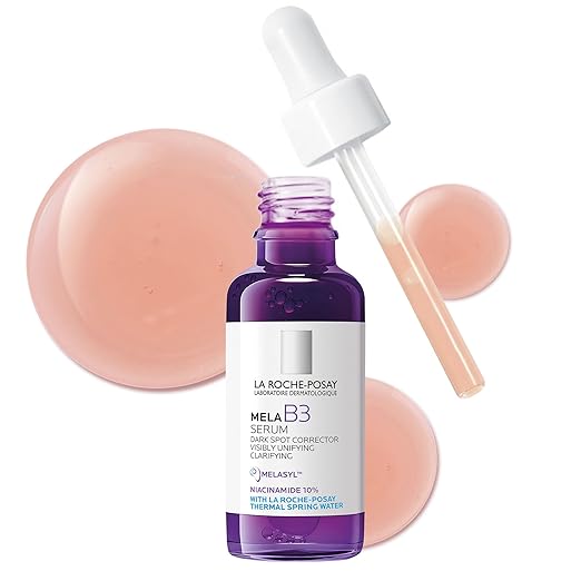 La Roche-Posay Mela B3 Serum Dark Spot Corrector With Anti-Aging Melasyl + 10% Niacinamide Discoloration Correcting Serum for Sun Spots Age Spots &amp Post-Acne Marks