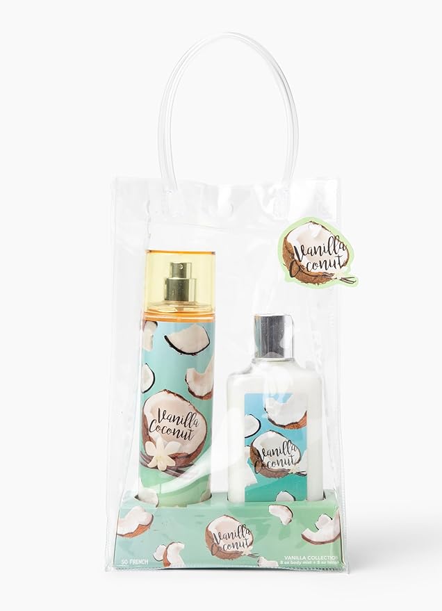 Vanilla Coconut Set | Body Mist and Body Lotion