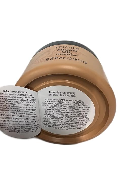 LAKM? Teknia Argan Oil Hair Treatment Hydrating Mask | with Argan Oil for Hair