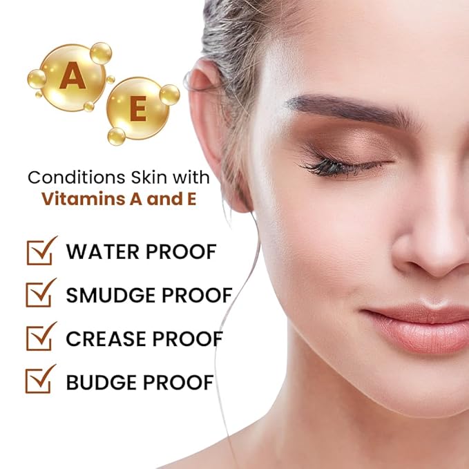 Mommy Makeup Any Wear Creme Eyeshadow - Waterproof Crease-Proof Long Lasting High Pigment Oil-free - Cream to Powder for Eyes Cheeks &amp Lips (Gilded Rose)
