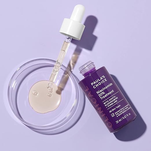 Paula's Choice CLINICAL 20% Niacinamide Vitamin B3 Concentrated Face Serum Anti-Aging Serum for Face Treatment for Discoloration &amp Minimizing Large Pores Fragrance-Free 0.67oz