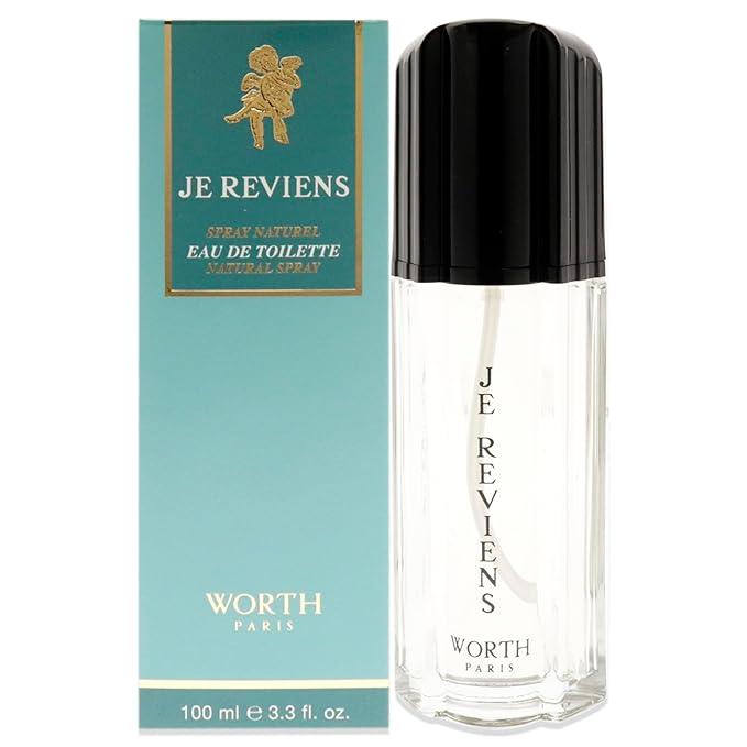 Worth Je Reviens For Women. Eau De Toilette Spray 3.3 Ounces
