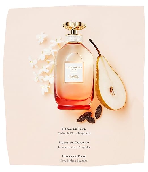 Coach Dreams Sunset Eau de Parfum - Women's Fragrance - Floral Gourmand - With notes of Pear Jasmine &amp Tonka Bean