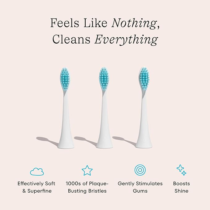 Cocolab Electric Brush Refills Ultra-Sensitive &amp Soft 3-Pack Replacement for Sonicare Experience Superior Clean Electric Toothbrush Brush Heads