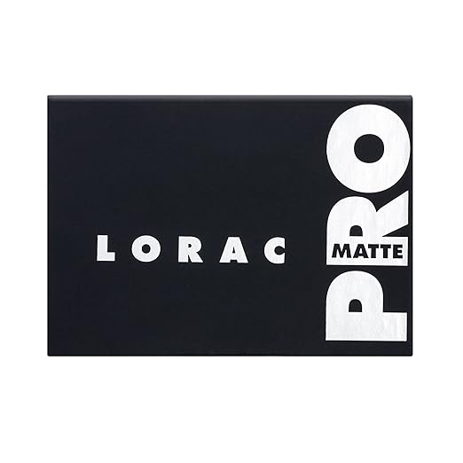 LORAC PRO Matte &amp Shimmer Eyeshadow Palette Metallic High Pigmented Mirror Compact