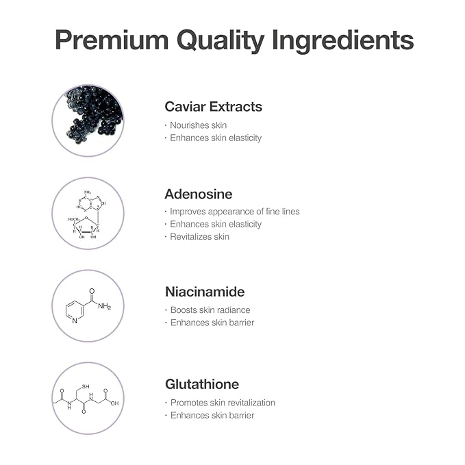 OxygenCeuticals AG Starter Kit ? Anti-Aging Kit Nutrient Toner 30ml Caviar Protein Fluid 15ml &amp Age-Defying Caviar Cream 30ml