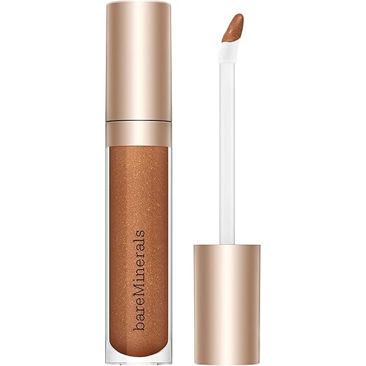 bareMinerals Mineralist Lip Gloss-Balm Hydrating Lip Gloss + Balm Hybrid Sheer Glossy Lip Balm No Stickiness Improves Lip Smoothness Vegan