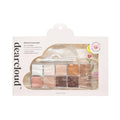 dearcloud Sky/Shadow ? Buttercream Latte ? eye shadow palette makeup with 10 Ultra-Fine Pigments &amp Dual-Ended eyeshadow brush ? Korean beauty eye makeup (Buttercream Latte)