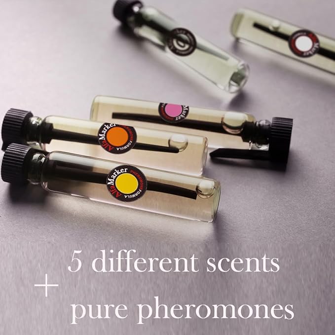 Women Perfume with Pheromones Set - 5 Female Perfum Set 5x2ml - Great Holiday Gift - Long Lasting Fragrance