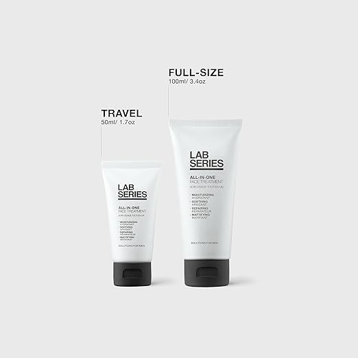 Lab Series Men's All-In-One Face Treatment - Face Moisturizer for Fine Lines &amp Wrinkles - Facial Lotion Skin Care for Men - With Hyaluronic Acid