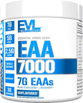 Evlution Nutrition EAA7000 - Pre &amp Post Workout Powder - Muscle Building + Recovery Supplement - 7g Essential Amino Acids + 5g BCAAs - Endurance + Energy Support - 30 Servings - Unflavored
