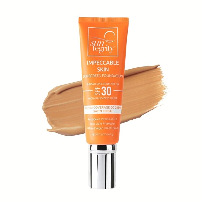 Suntegrity Impeccable Skin - Tinted Sunscreen Broad Spectrum SPF 30 (Tan) - 2oz