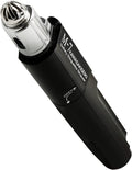 M-7 Nose Hair Trimmer ? Multifunctional Nose Ears and Eyebrows Hair Trimmer for Men with Nickel Sterilized Coating and Self-Cleaning Water Resistant Design ? Travel Pouch Included