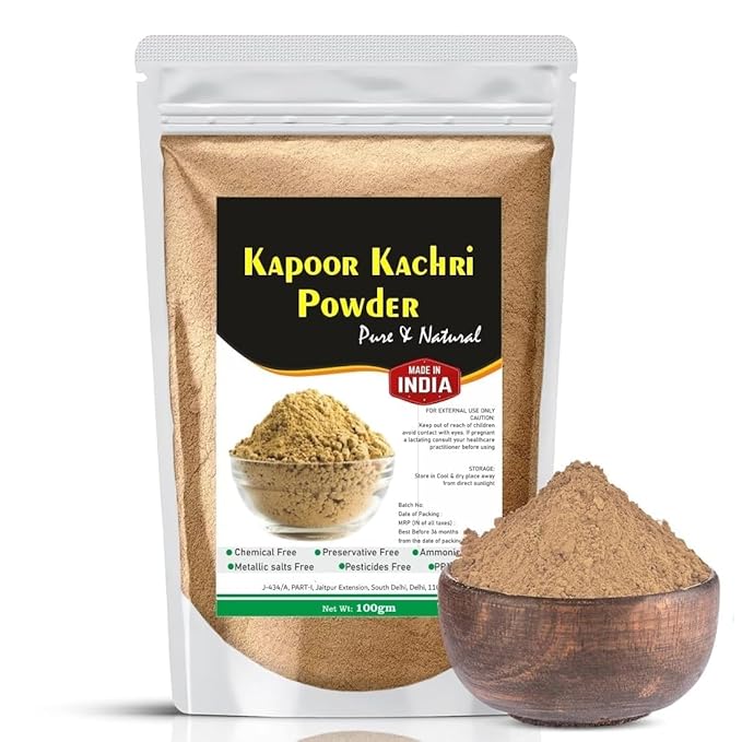 SH Premium Kapoor Kachri Powder Herbal Supplement for Hair Care &amp Scalp Health 100gm