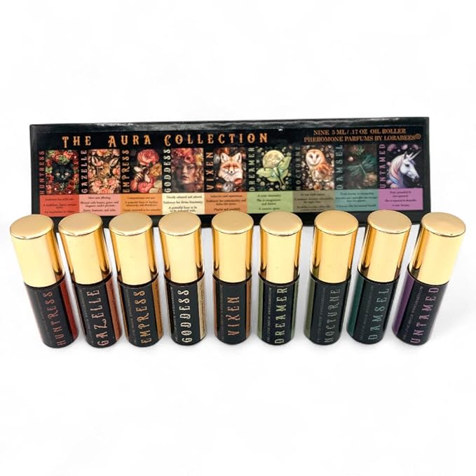 Aura Collection Discovery Kit Pheromone Perfume Oil Rollers