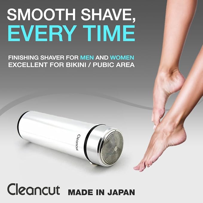 Replacement Kit for Cleancut ES412 Personal Shaver - Blade and Foil Head Replacement for Precision Shaving - Includes New Blade Foil &amp Cap - Made in Japan Easy to Install