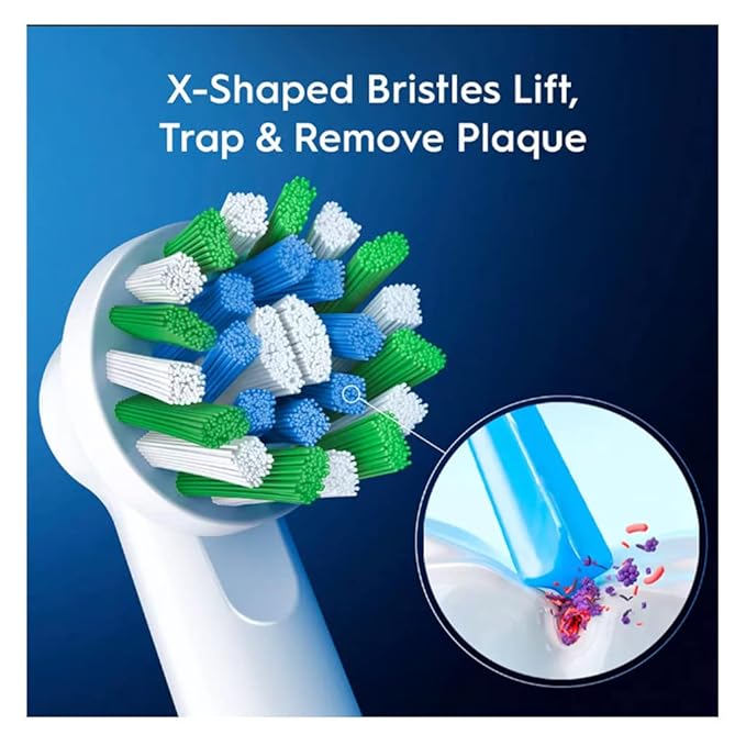 Oral-B Cross Action Electric Toothbrush Replacement Brush Heads 10 ct.