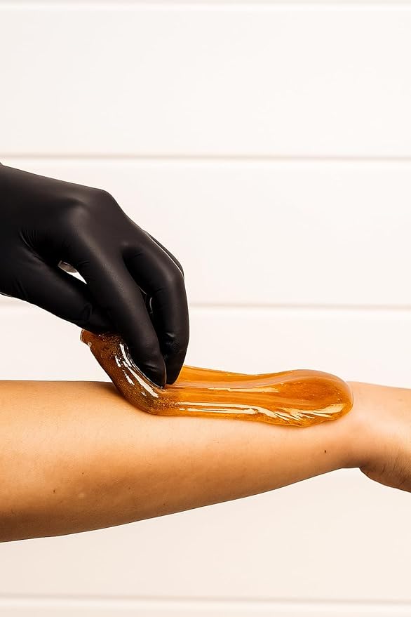 Sugaring Paste - HARD Organic Sugaring Paste for All Hair Types - Brazilian Wax Bikini Wax Under Arm Full Body Hair Removal - (43 Oz.)