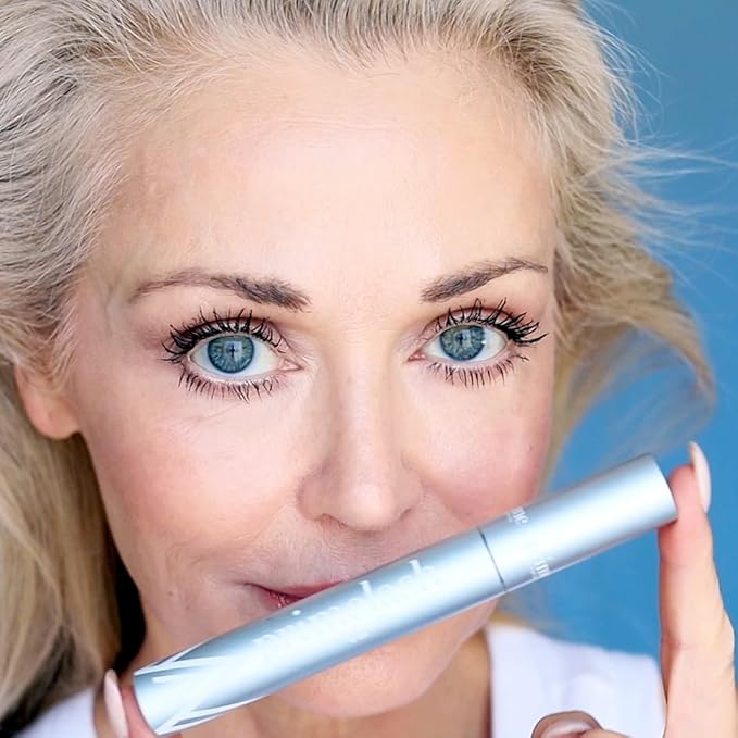 Prime Prometics PrimeLash Mascara for Older Women ? Volumizing Incredible Length in 2 Coats ? Long-Stay Zero Clumps Hypoallergenic (Brown)