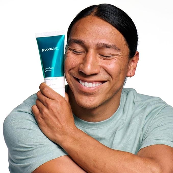 ProactivMD Ultra Gentle Face Cleanser - Daily Face Wash for Sensitive Skin Soothing Green Tea Facial Wash for All Skin Types - 6 oz.